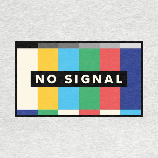 No signal test signal pattern by Nora Gazzar